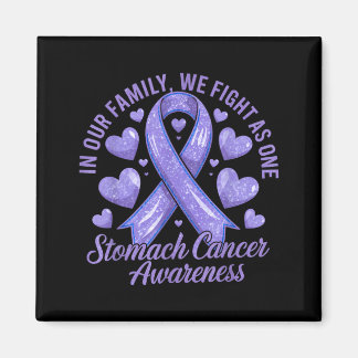 Fight As One Stomach Cancer Awareness Periwinkle Magnet
