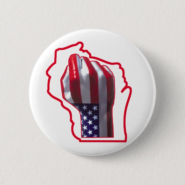 Fight Back! 2 Inch Round Button (Front)