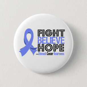 Fight Believe Hope - Stomach Cancer 2 Inch Round Button