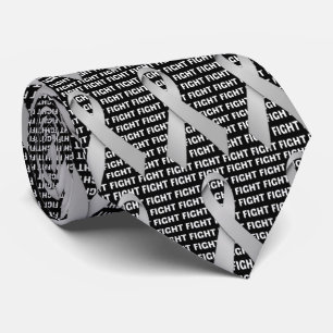 Fight Brain Cancer Ribbon Tie