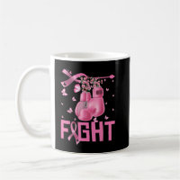 Fight Breast Cancer Awareness Boxing Gloves Warrio