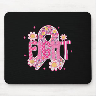 Fight Breast Cancer Awareness Cancer Survivor  Mouse Pad