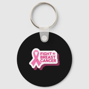 Fight Breast Cancer   Keychain