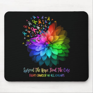 Fight Cancer In All Colour Spread The Hope Find A Mouse Pad