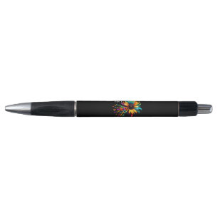Fight Cancer in Spread-Hope Find A Cure Sunflower Pen