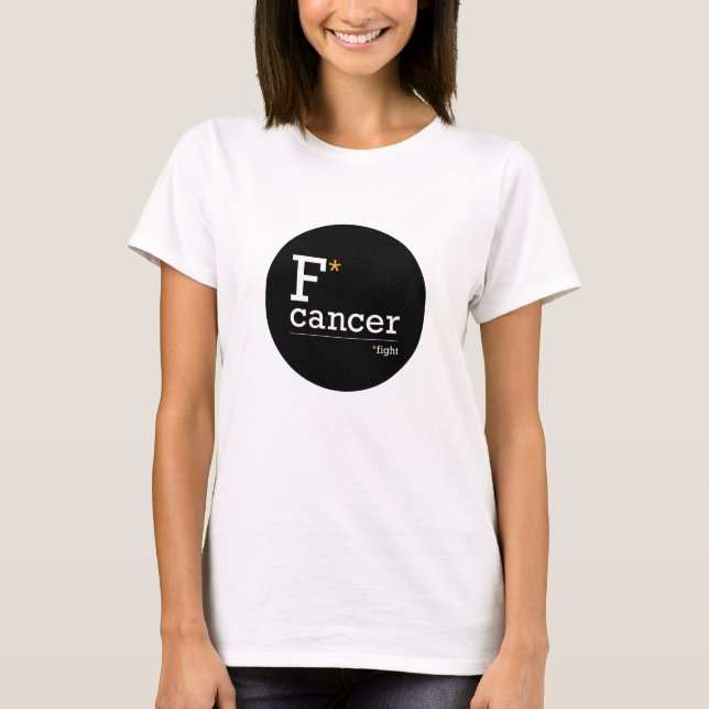 fight cancer simple Tshirt (Front)