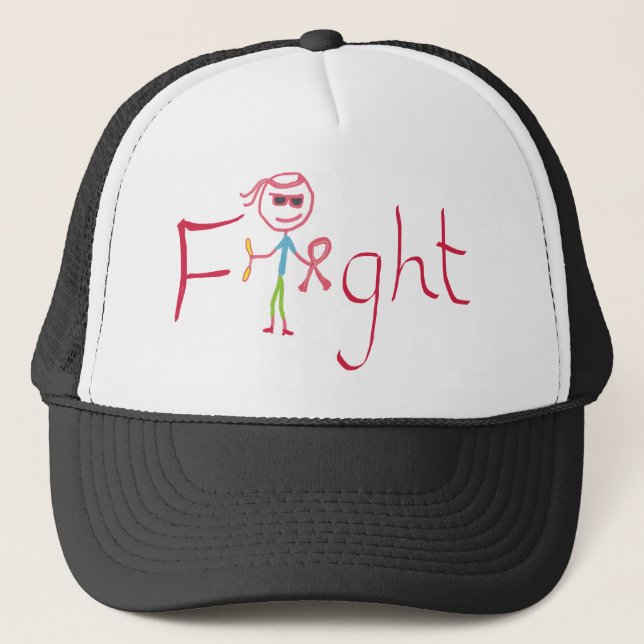 Fight Cancer Trucker Hat (Front)