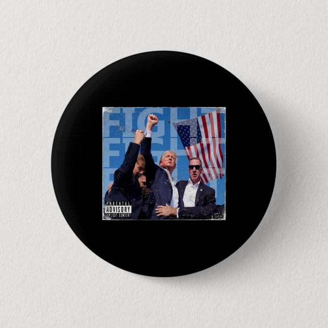 Fight Cd Cover  2 Inch Round Button (Front)