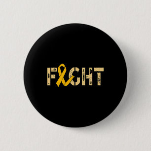 Fight Childhood Cancer Awareness 2 Inch Round Button