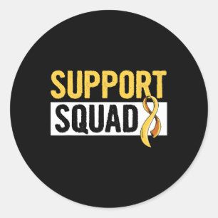 Fight Childhood Cancer Quote for a Childhood Cance Classic Round Sticker
