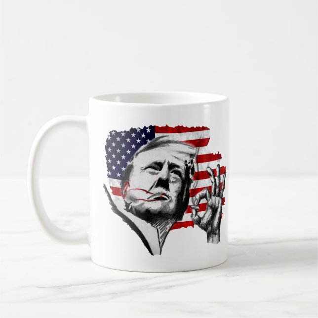 Fight Coffee Mug (Left)