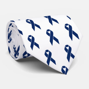 Fight Colon Cancer Awareness Support Ribbon Tie