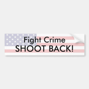 Fight Crime - Customized Bumper Sticker
