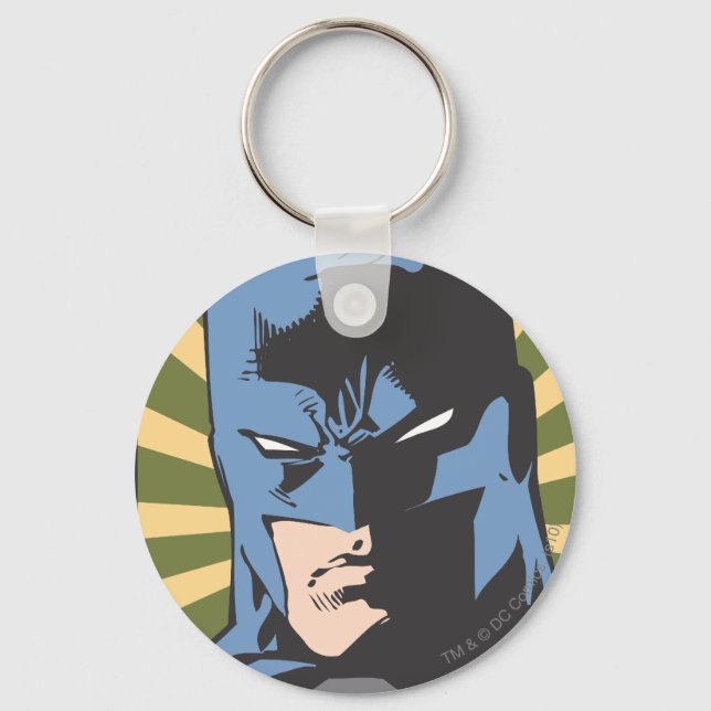 Fight Crime - Keep Peace - Batman Keychain (Front)