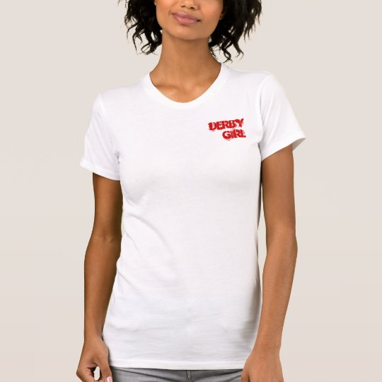 Fight Derby V Neck Wht T-Shirt
