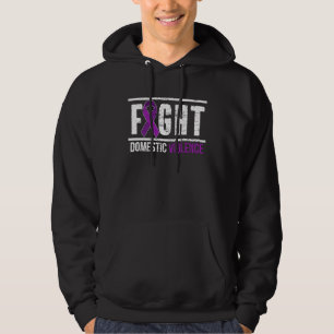 Fight Domestic Violence Awareness Survivor Hoodie