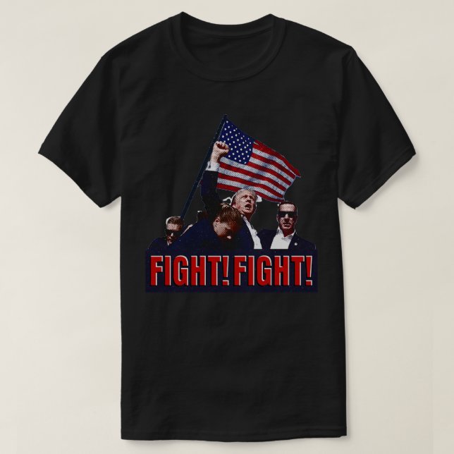 Fight Fight Fight  3 T-Shirt (Design Front)