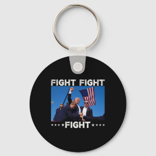 Fight Fight Fight Trump 2024 Vote Trump Keychain
