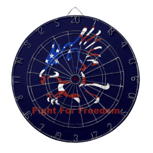Fight For Freedom Eagle Dart Board