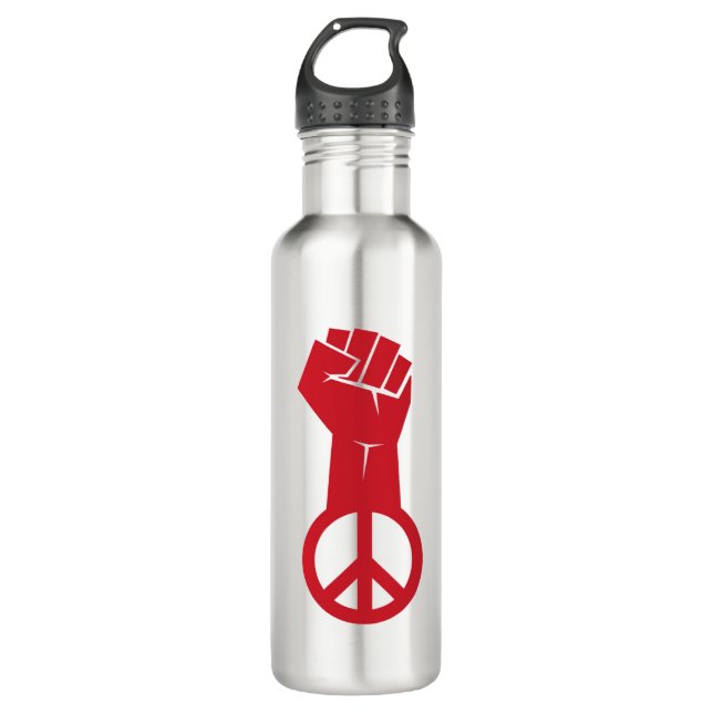 Fight For Peace 710 Ml Water Bottle (Front)