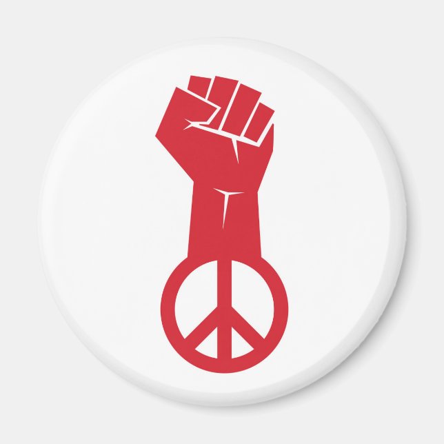 Fight For Peace Magnet (Front)