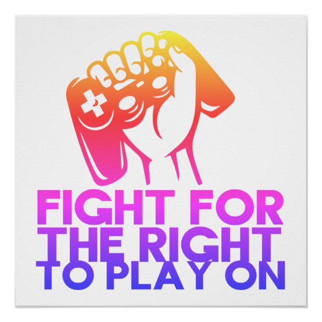 FIGHT FOR THE RIGHT POSTER (Front)