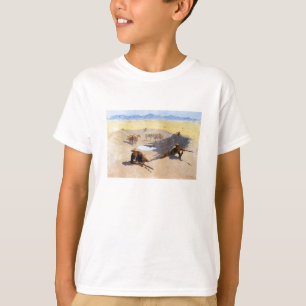 Fight for the Water Hole ~ Frederic Remington T-Shirt