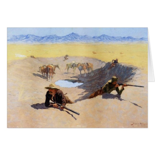 Fight for Water hole (Front Horizontal)