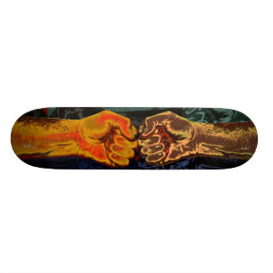 "FIGHT!" (For What's Right) Skateboard