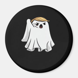 Fight Funny Halloween Trumpkin Magnet
