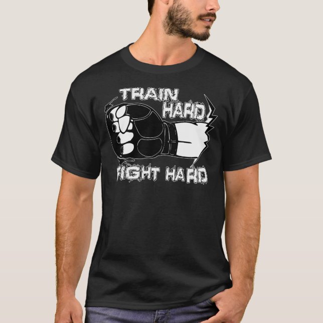 Fight Hard MMA T-Shirt (Front)