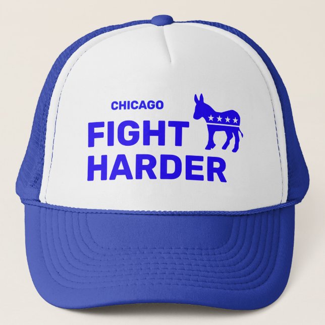 Fight Harder™ Trucker Hat (Customize It!) (Front)