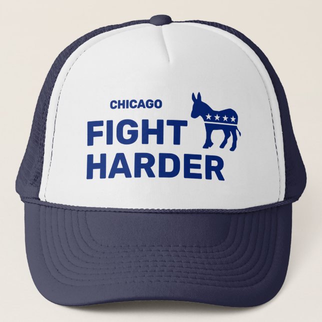 Fight Harder™ Trucker Hat (Customize It!) (Front)
