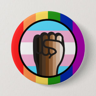 Fight Injustice Embrace Equality 3 Inch Round Button