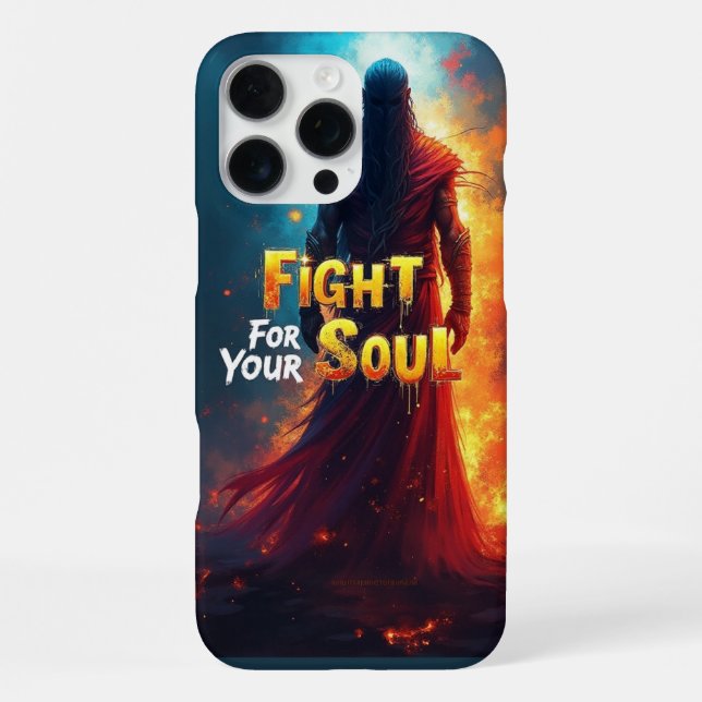 Fight iPhone Case (Back)