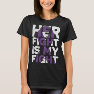 Fight Is My Fight Alzheimerheimer's Awareness  T-Shirt