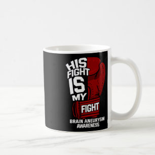 Fight Is My Fight Brain Aneurysm Awareness Support Coffee Mug
