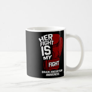 Fight Is My Fight Brain Aneurysm Awareness Support Coffee Mug