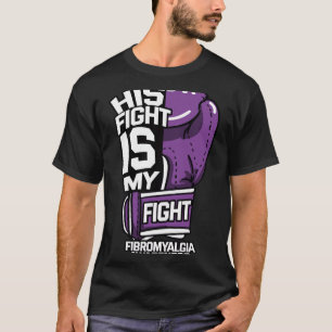 Fight Is My Fight Fibromyalgia Purple Rheumatologi T-Shirt