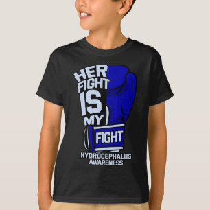 Fight Is My Fight Hydrocephalus Awareness Fighter T-Shirt