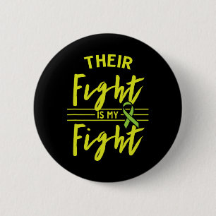 Fight Is My Fight Kidney Disease Awareness 1  2 Inch Round Button