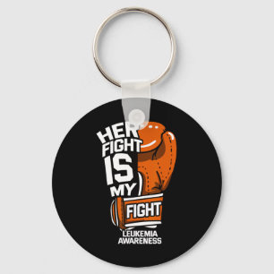 Fight Is My Fight Leukaemia Awareness Blood Cancer Keychain