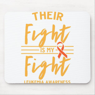 Fight Is My Fight Leukaemia Awareness Mouse Pad