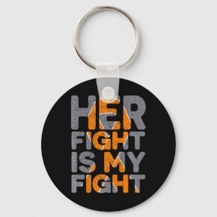 Fight Is My Fight Multiple Sclerosis Support  Keychain