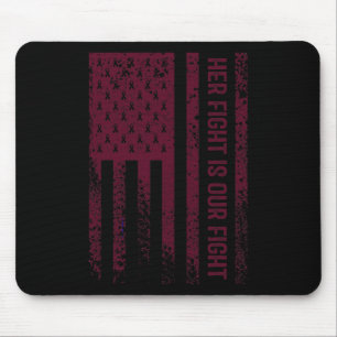 Fight Is Our Fight Brain Aneurysm Awareness 1 Mouse Pad