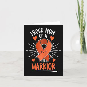 Fight Leukaemia Design for a Mom of a Warrior  Card