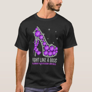 Fight Like A Boss Pulmonary Hypertension Awareness T-Shirt
