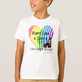 Fight Like a Zebra Ehlers-Danlos Awareness (child) T-Shirt
