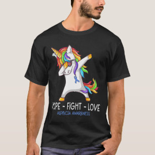 Fight Love Alopecia Awareness Support Alopecia War T-Shirt