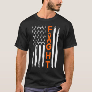 Fight Lungs Survivor Usa Flag Copd Awareness Month T-Shirt